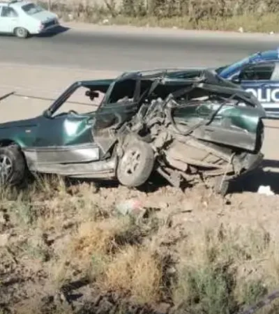 El conductor que embistió al automóvil donde estaba la mujer narró que estaba parada a la vera del viaducto y que no la vio.