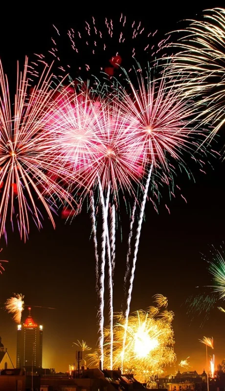 La historia de los fuegos artificiales para las celebraciones.