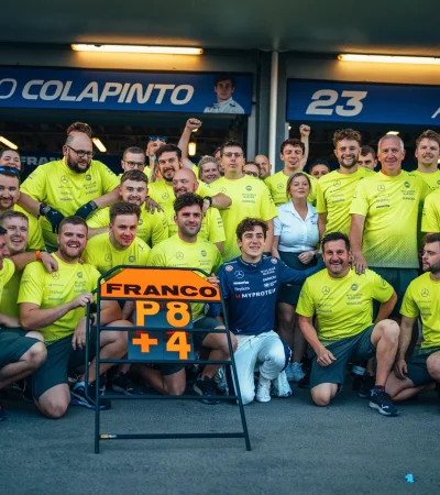 Franco Colapinto será piloto de reserva de la escudería británica.