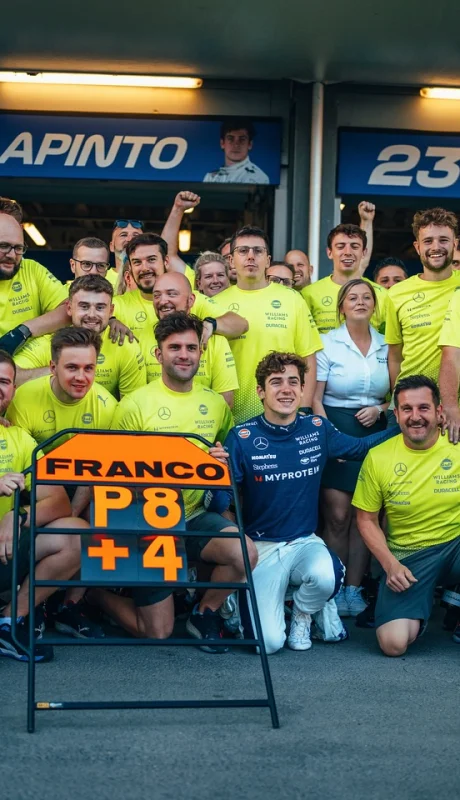 Franco Colapinto será piloto de reserva de la escudería británica.