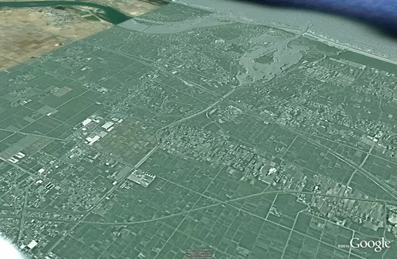 Watari en 2005, antes del tsunami.