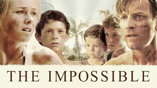 Afiche de Lo imposible (The Impossible), película de 2011.
