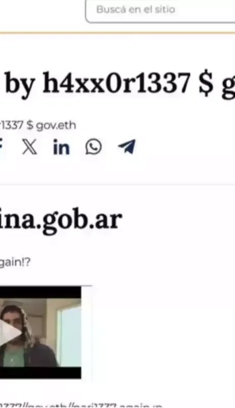 Especialistas explicaron que el portal sufrió lo que en la jerga se conoce como un deface: un cambio de imagen en la portada.