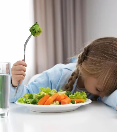 Los niños y las verduras: ¿qué nos dicen sus expresiones faciales?