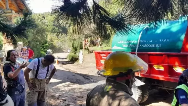 Incendio en Neuquén.