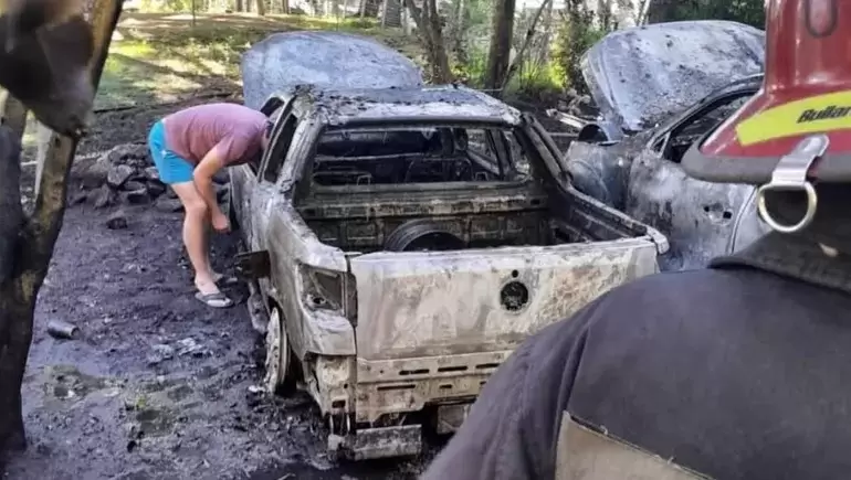Incendio en Neuquén.