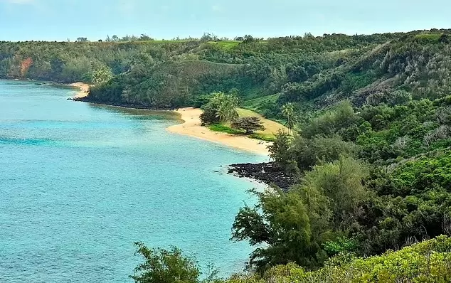 Panorámica de la isla Kawaii, en Hawaii, hogar de Mark Zuckerberg.