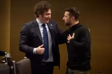 Milei y Zelenski repasaron el vínculo bilateral y proyectan la mirada para el 2025