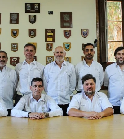El nuevo Consejo Directivo de la Unión de Rugby de Cuyo./