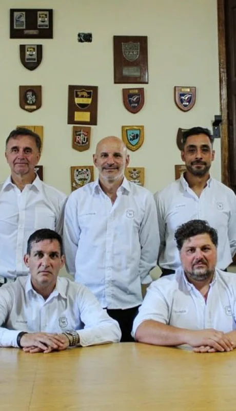 El nuevo Consejo Directivo de la Unión de Rugby de Cuyo./