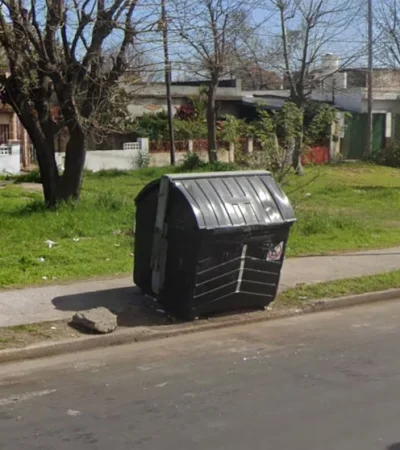 Escena macabra en Wilde: hallaron 6 fetos humanos en un contenedor de basura