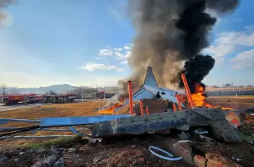 Tragedia aérea en Corea del Sur: 179 muertos en un aterrizaje fallido