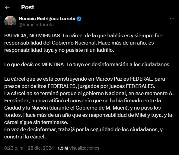 Horacio Rodríguez Larreta