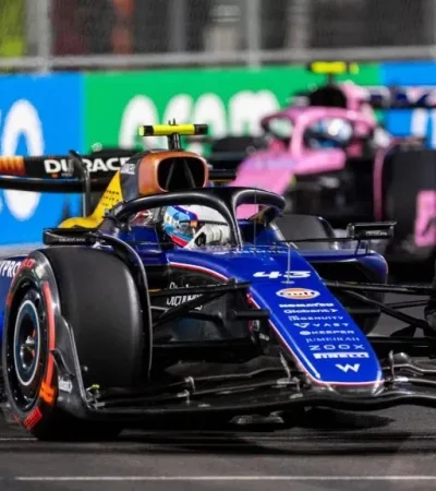 Franco Colapinto en el Gran Premio de Las Vegas