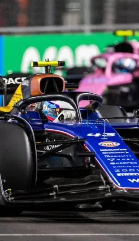 Franco Colapinto en el Gran Premio de Las Vegas