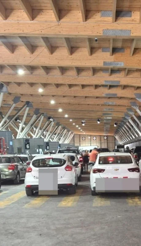 Demoras en el complejo Los Libertadores para cruzar a Chile