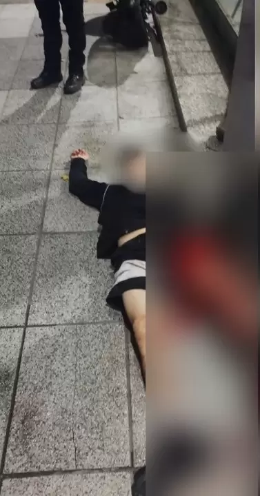 Ladrón abatido/ Foto NA