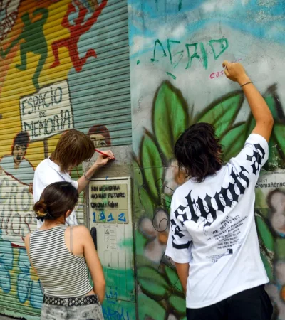 El edificio en el que funcionaba Cromañón.