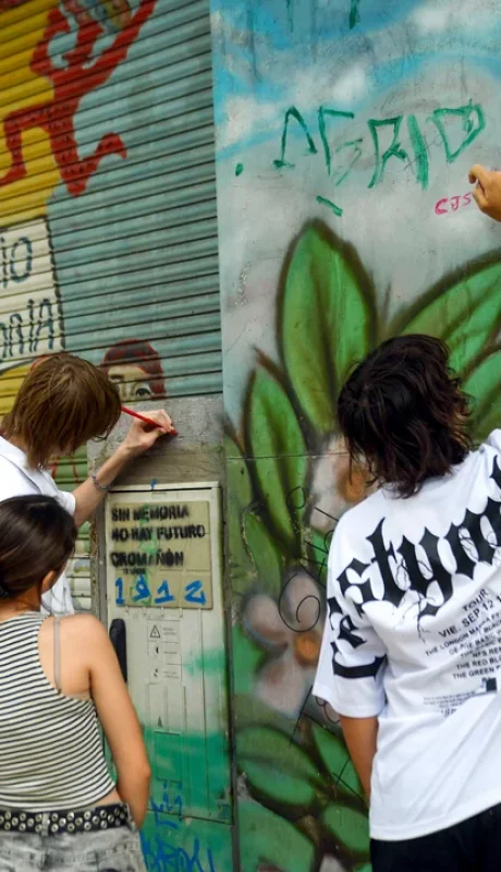 El edificio en el que funcionaba Cromañón.