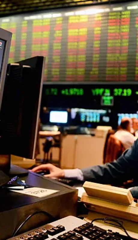 La bolsa opera con bajas de acciones de hasta 4%.