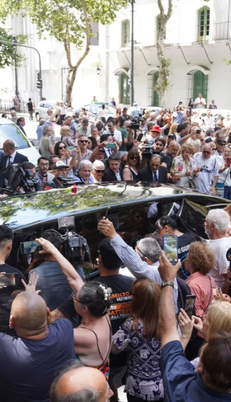 Último adiós a Jorge Lanata.