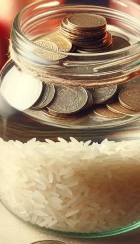 El arroz es un símbolo de abundancia y fertilidad.