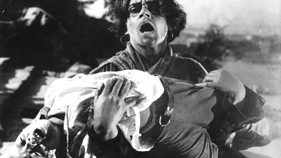 Una escena de la película "El acorazado Potemkin", de 1925.