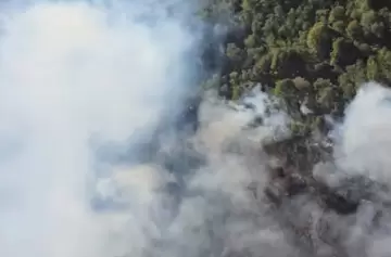 El fuego arrasó casi 2.200 hectáreas del Parque Nacional Nahuel Huapi