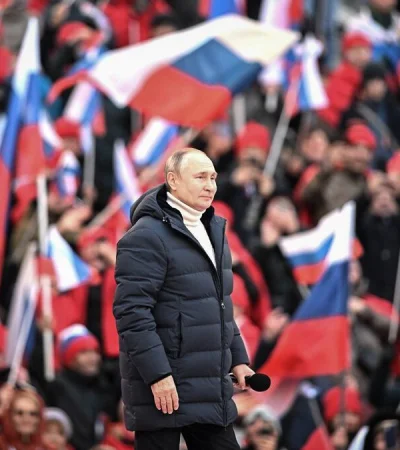 Vladímir Putin, presidente de Rusia.