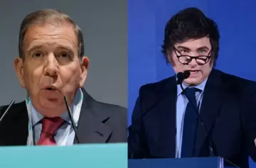 Milei espera con los brazos abiertos a Edmundo González Urrutia