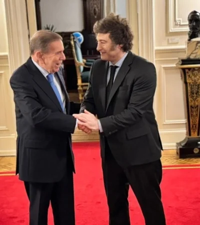 Milei con González Urrutia