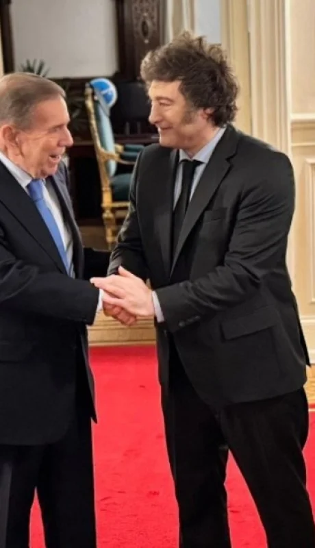 Milei con González Urrutia