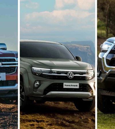 Camionetas de producción nacional.