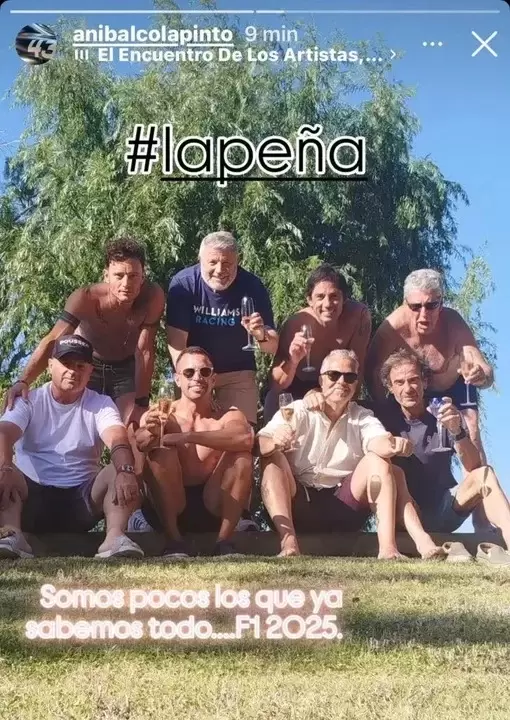 El posteo d Aníbal Colapinto en su instagram que ilusiona a todos los seguidores de Franco.