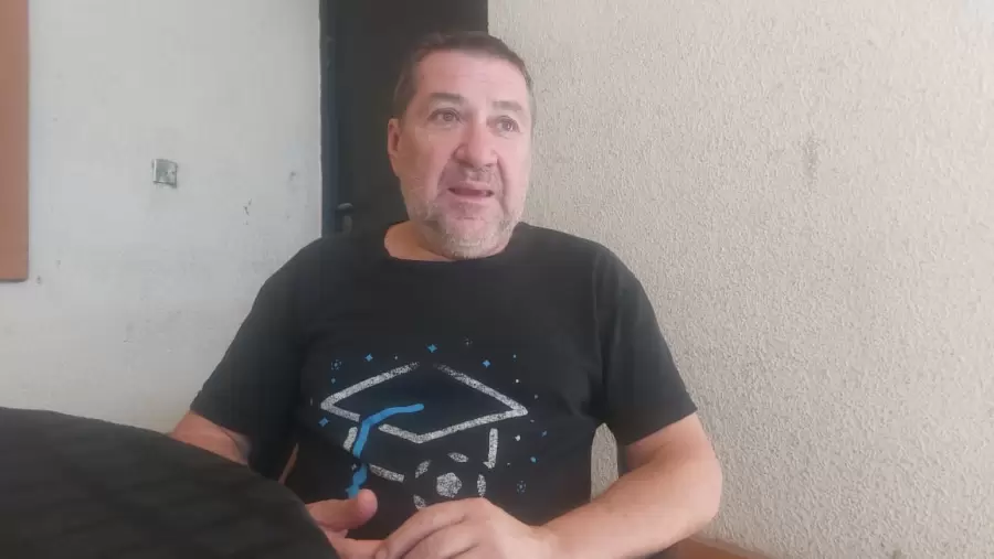 Periodista Gustavo De Marinis.