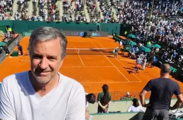 Javier Frana comenzó pisando fuerte en el nuevo equipo por Copa Davis