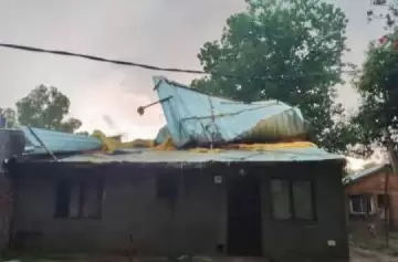 Tremendas tormentas de granizo y viento azotó a varias zonas de Mendoza