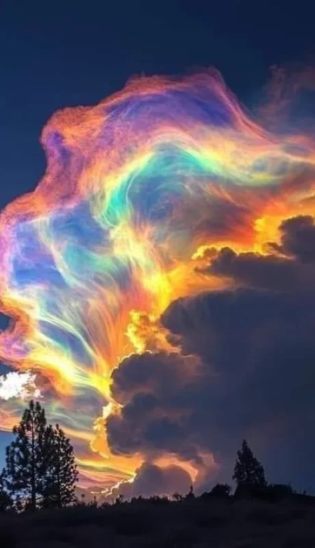 El arco iris de fuego en Tucumán/