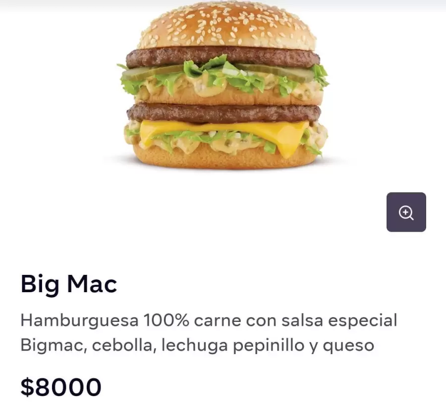 Argentina lidera el ranking del Índice Big Mac de América Latina y se posiciona segunda a nivel internacional