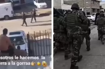 Peleó con la Policía, lo celebró en sus redes y terminó detenido