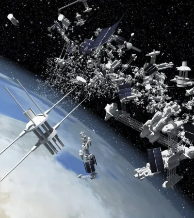Basura espacial. La gestora del Sindrome de Kessler.