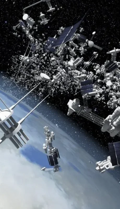 Basura espacial. La gestora del Sindrome de Kessler.