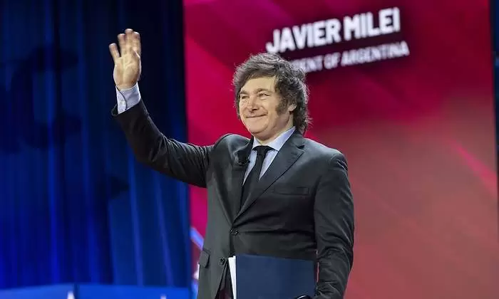 Milei el dueño de la imagen