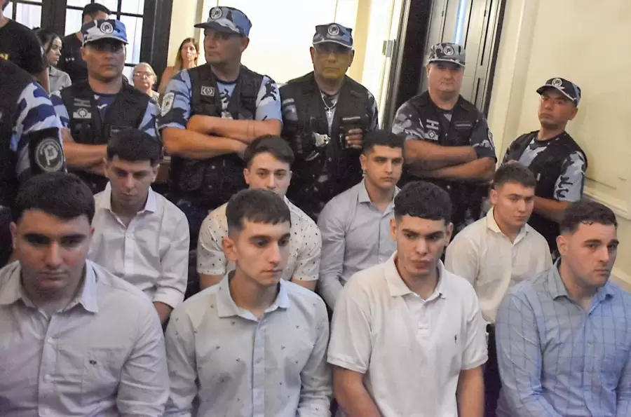 Los rugbiers condenados