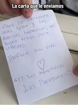 Los chicos eran de Paraguay.