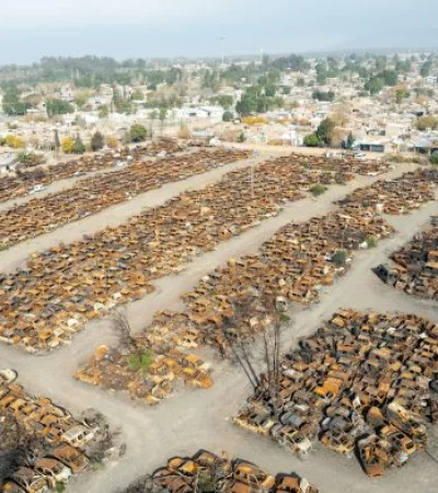 Depósito de vehículos que ya no está