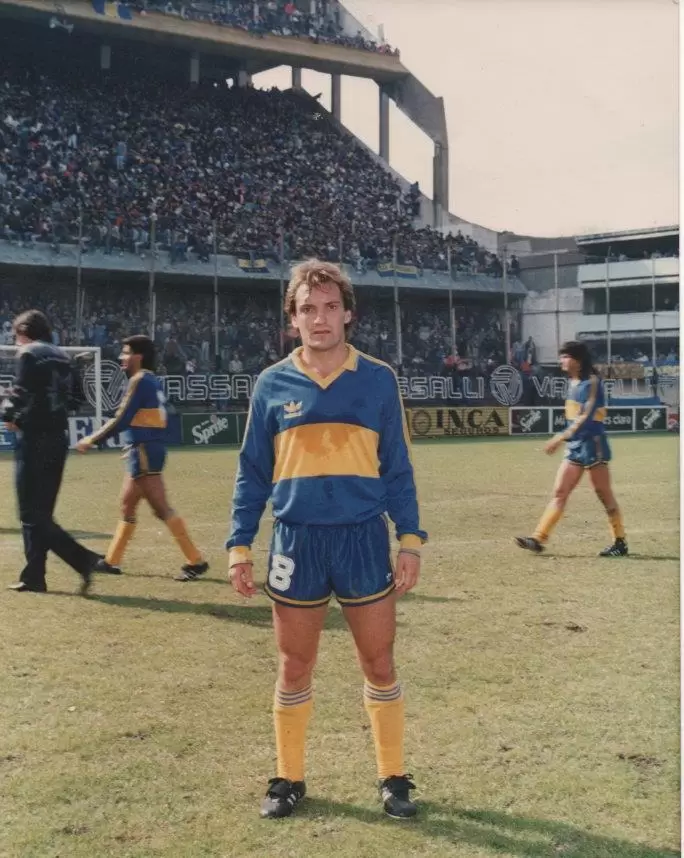 Su paso por Boca Juniors a fines de los 80