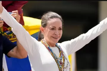 Corina Machado arengó a todos los venezolanos antichavistas a movilizarse