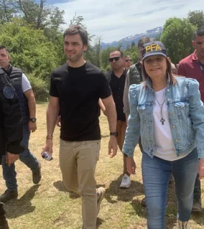 Desalojo en Los Alerces