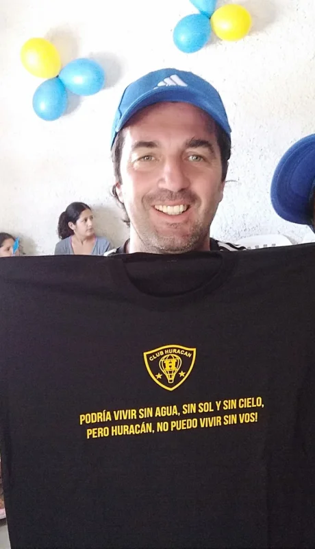 Daniel Garré, titular de Huracán de San Rafael.